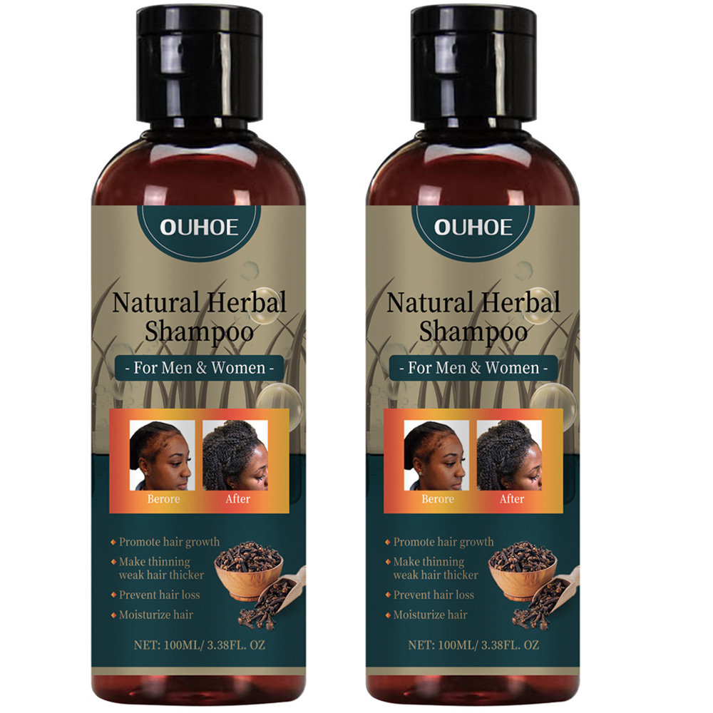 Hair Care Natural Ingredients - 2 szt. x 100ml Szampon na