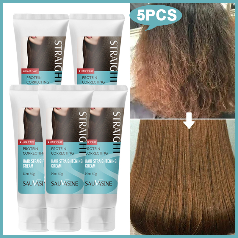 Hair Care Natural Ingredients - 5 sztuk profesjonalna keratyna wygładzająca pielęgnacja