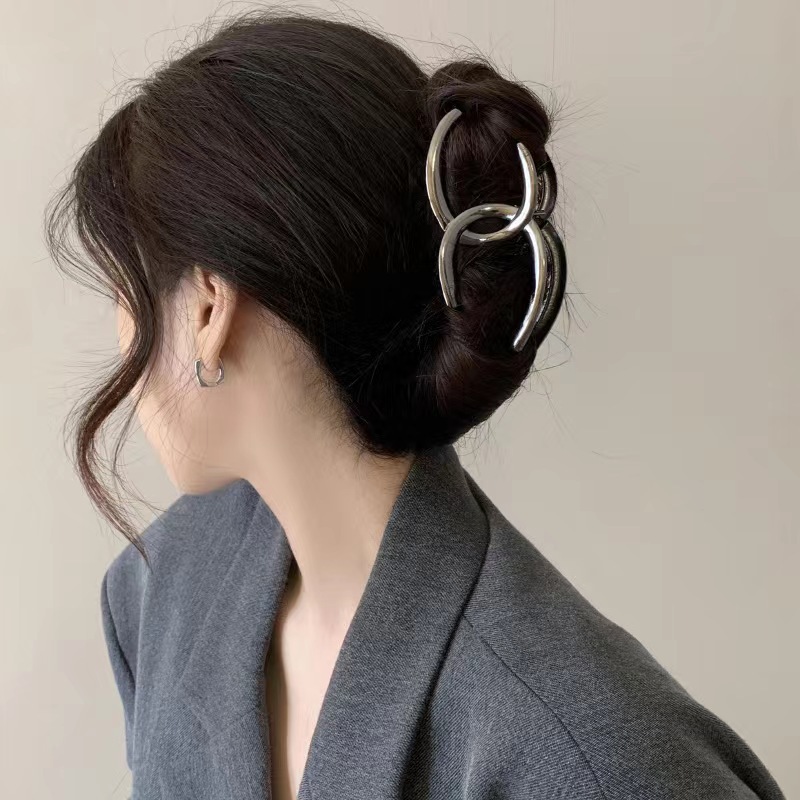 Hair Clip Claw Large - Duże metalowe klamry do włosów typu