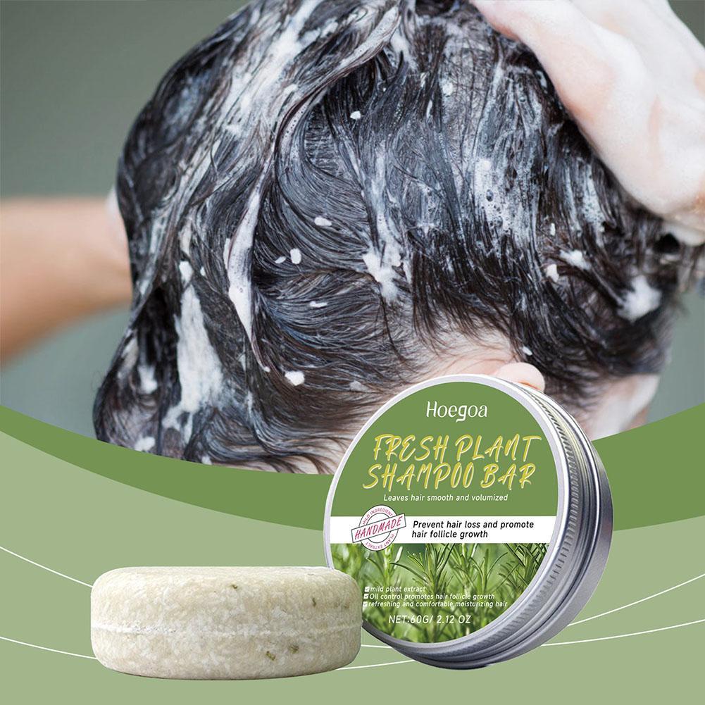 Hair Care Natural Ingredients - 60g Mydło Szampon w Kostce z