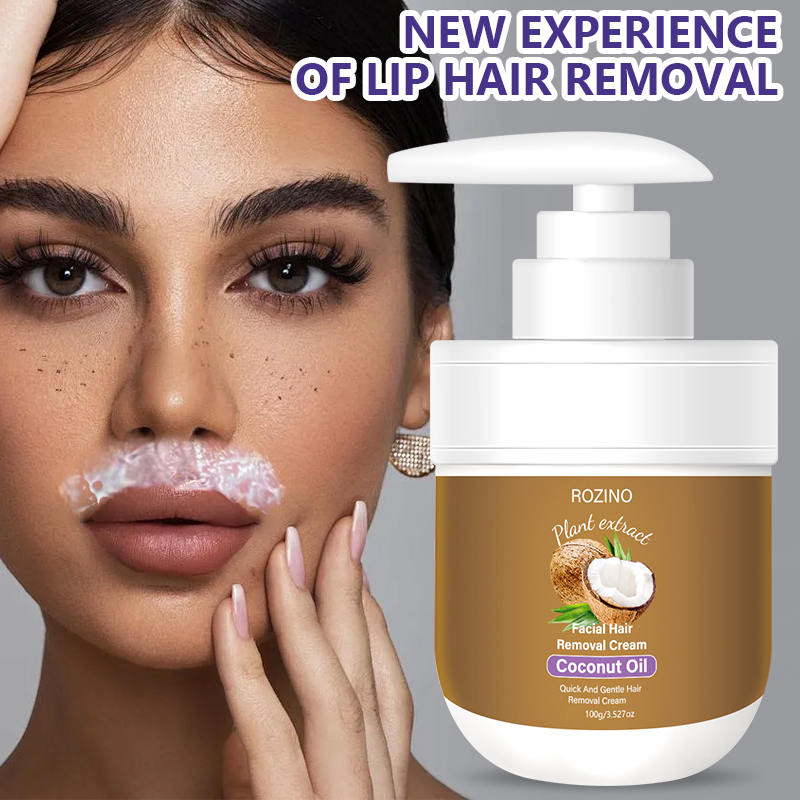 Hair Care Natural Ingredients - Krem do depilacji warg Rozino z