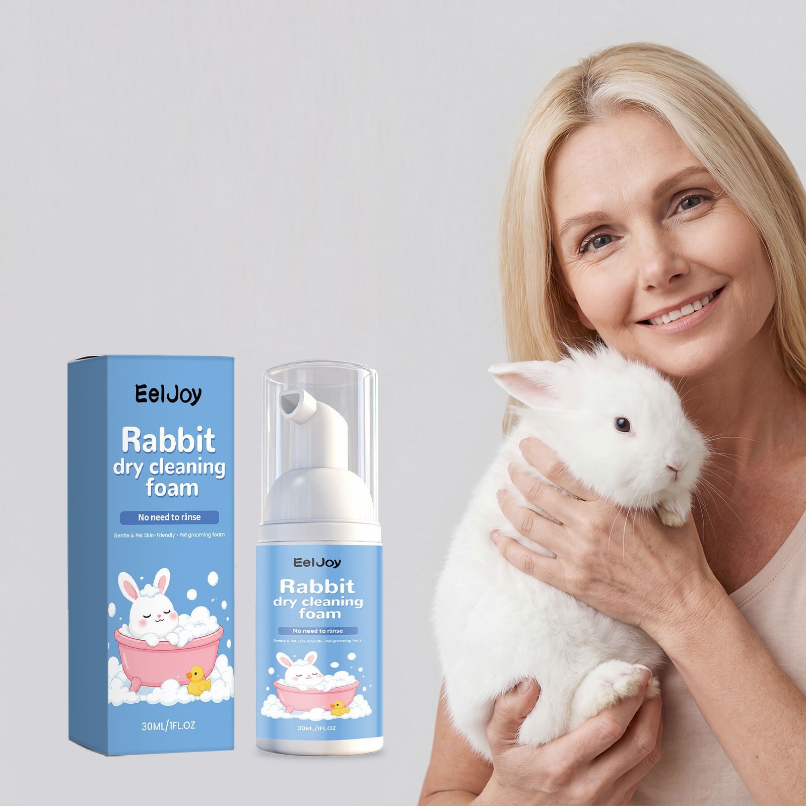 Hair Care Natural Ingredients - Musująca pianka czyszcząca głęboko nawilżająca do