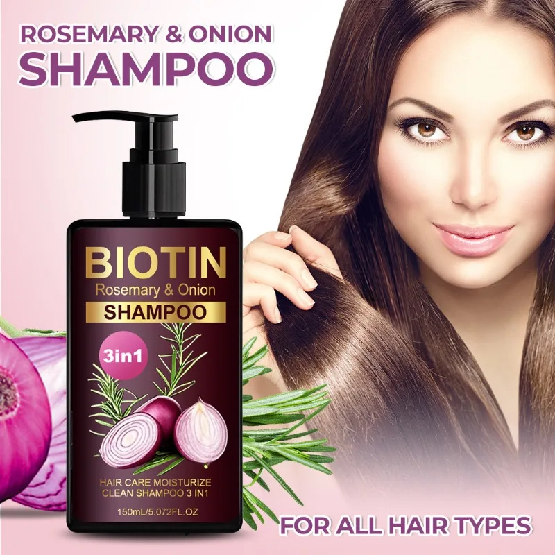 Szampon BIOTIN Rosemary & Onio – Hair Care Natural Ingredients recenzja i cena
