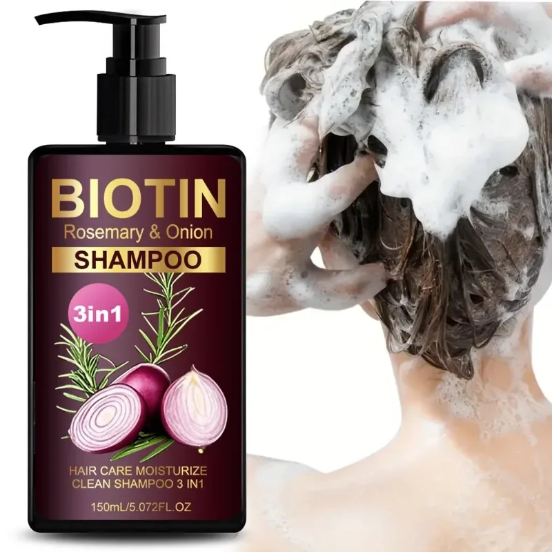 Szampon BIOTIN Rosemary & Onio – Hair Care Natural Ingredients recenzja i cena