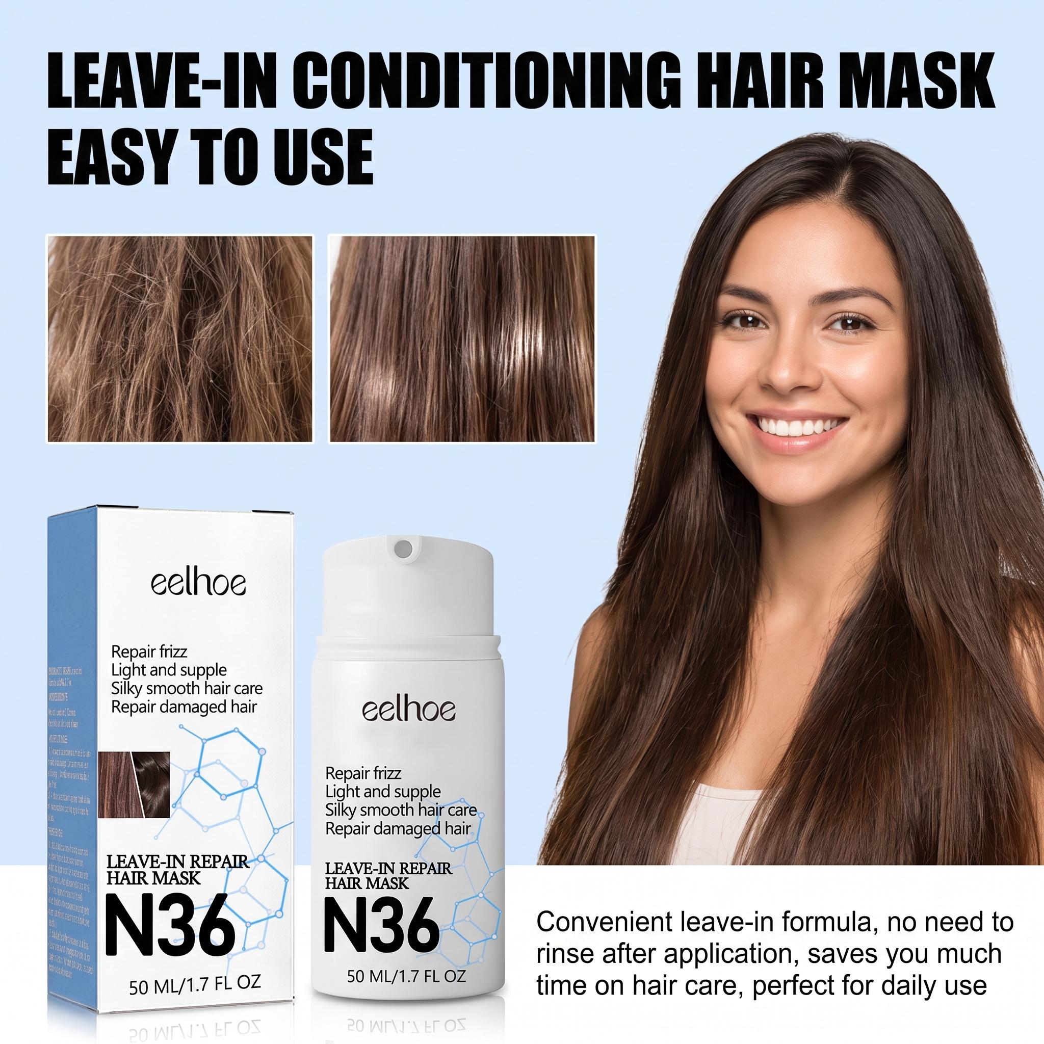 Maska do włosów bez spłukiwani – Hair Care For Dry And Frizzy Hair recenzja i cena