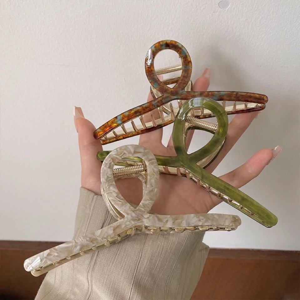 Nowa modna klamra do włosów z  – Hair Clip Claw Large recenzja i cena