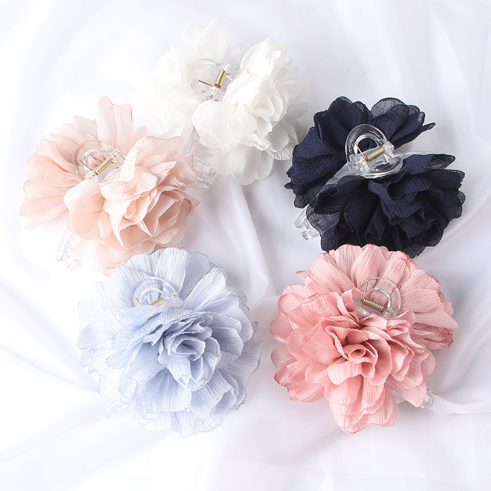 Duże spinki do włosów z kwiata – Hair Clip Claw Large recenzja i cena