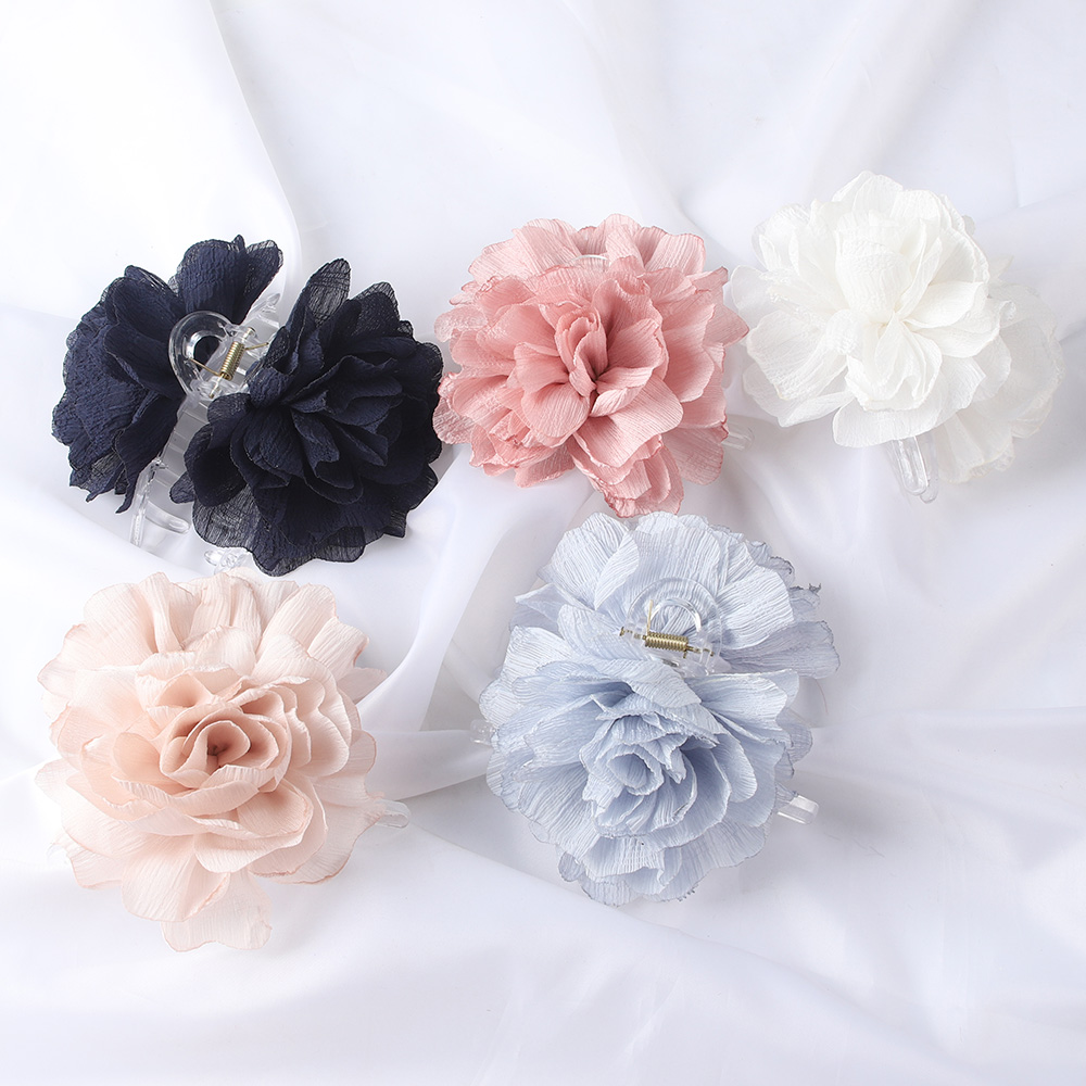 Duże spinki do włosów z kwiata – Hair Clip Claw Large recenzja i cena