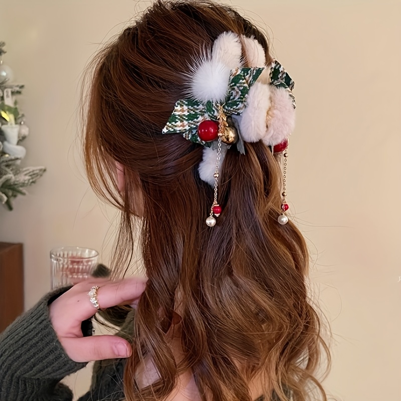 1/2 szt. Eleganckie świąteczne – Hair Clip Claw Large recenzja i cena