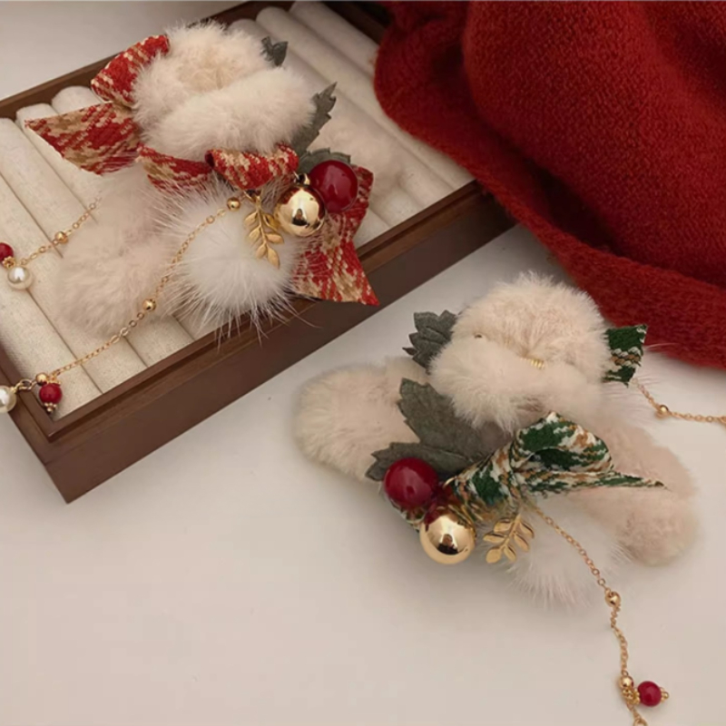 1/2 szt. Eleganckie świąteczne – Hair Clip Claw Large recenzja i cena
