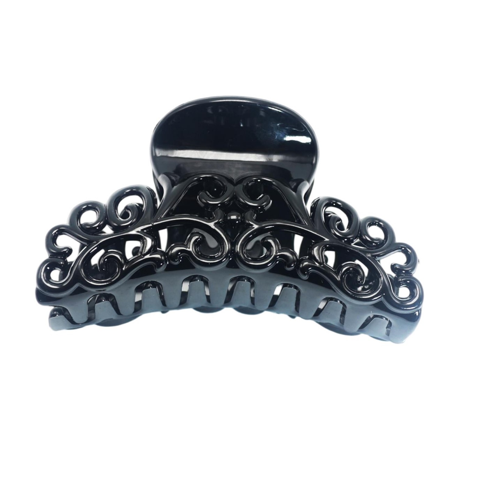 4 szt. Czarne plastikowe klamr – Hair Clip Claw Large recenzja i cena