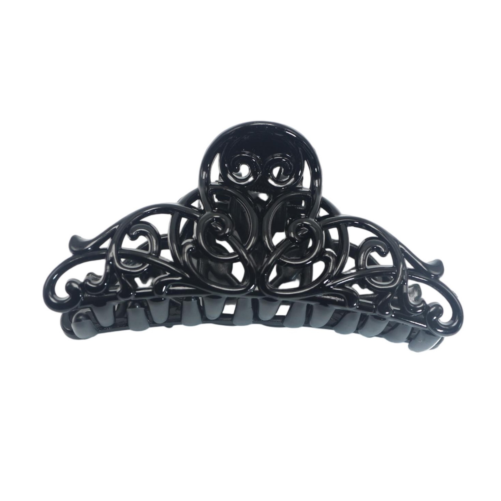 4 szt. Czarne plastikowe klamr – Hair Clip Claw Large recenzja i cena