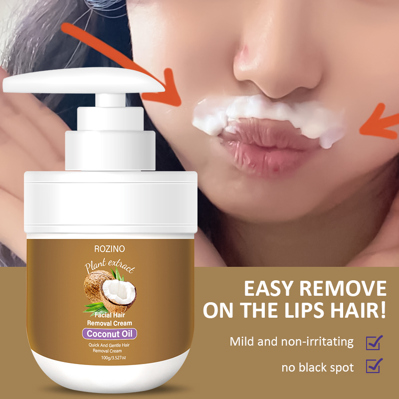 Krem do depilacji warg Rozino  – Hair Care Natural Ingredients recenzja i cena