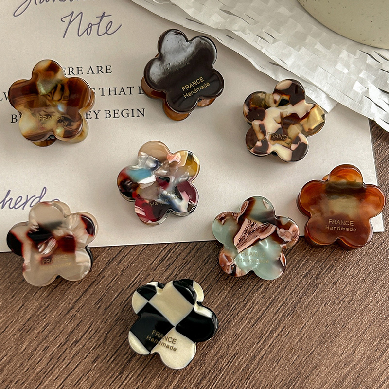 8 sztuk/zestaw Urocze kwiatowe – Hair Clip Claw Large recenzja i cena