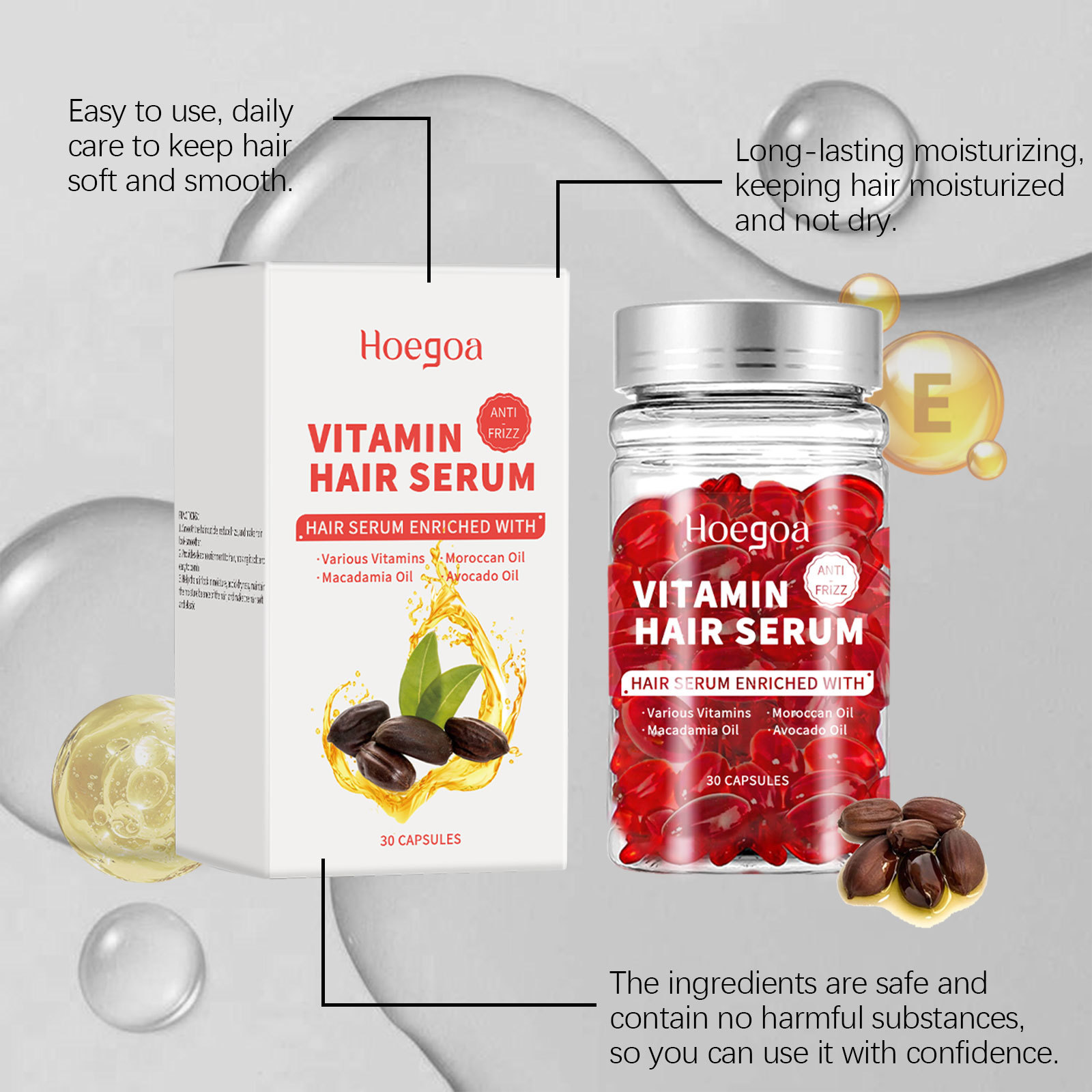 Witamina Serum do pielęgnacji  – Hair Care Oil Serum recenzja i cena