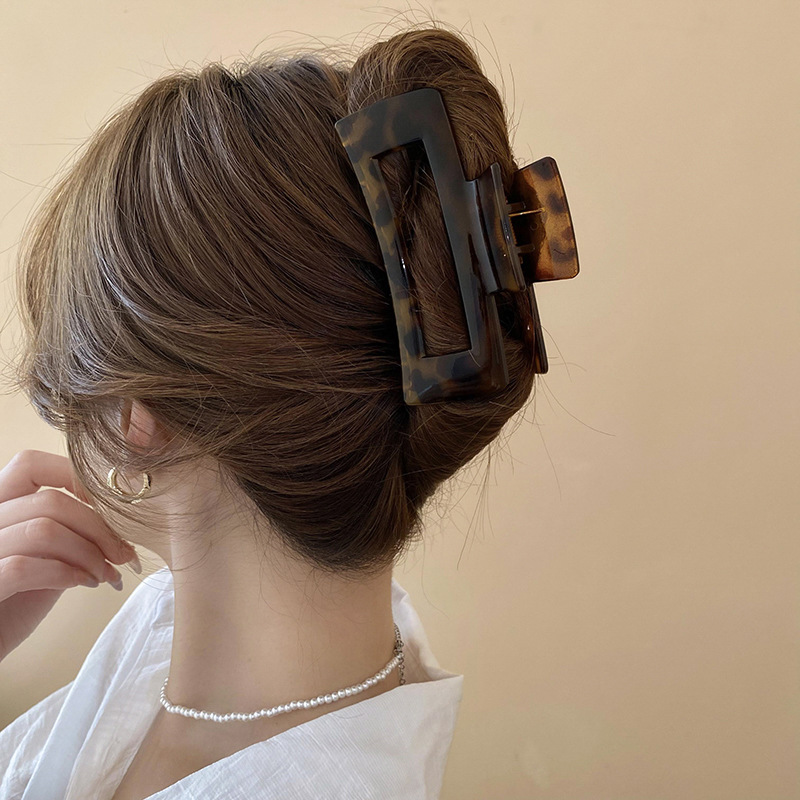 1/2/4 szt. Duże akrylowe klips – Hair Clip Claw Large recenzja i cena