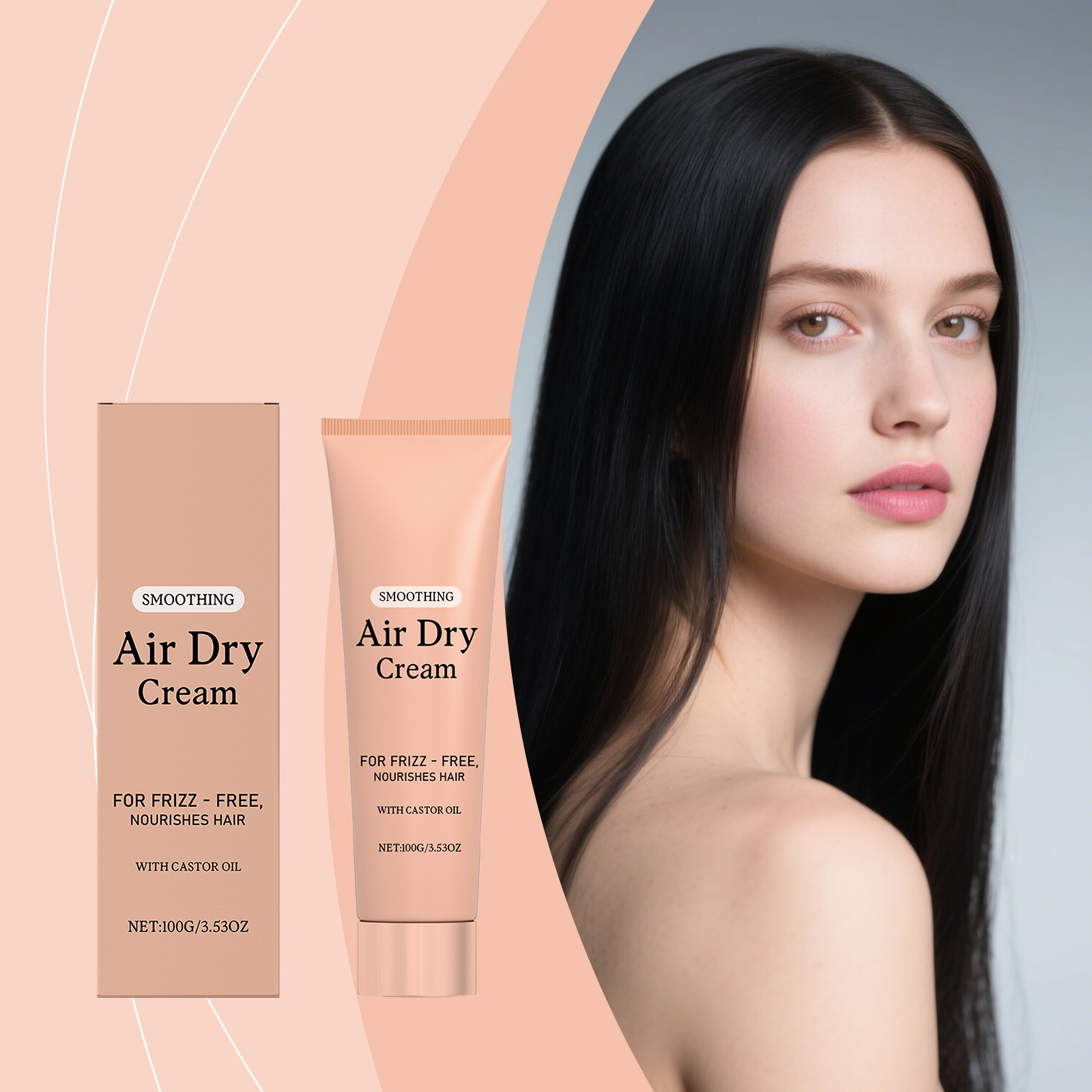 Krem do włosów wygładzający, n – Hair Care For Dry And Frizzy Hair recenzja i cena